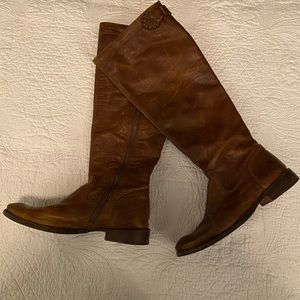 Frye Boots Brown Tall Size 8B